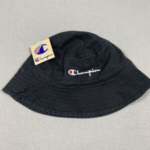 CHAMPION Bucket Hat Black New NWT Size S/M